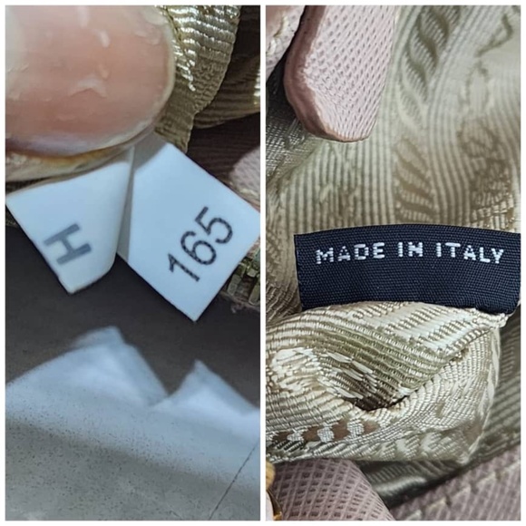 Authentic Prada Saffiano Lux Leather Small Galleria Double Zip Tote Bag Pink - Picture 8 of 12